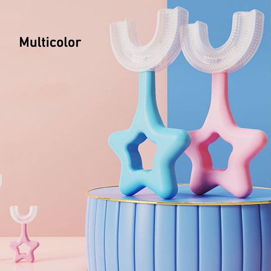 Kids U-Shape Toothbrush – Soft Silicone for Gentle Brushing | MintGuard