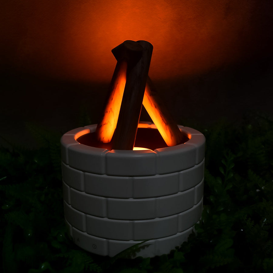 Flame Diffuser – Bonfire Effect Essential Oil Diffuser, 250ml | Airvanta