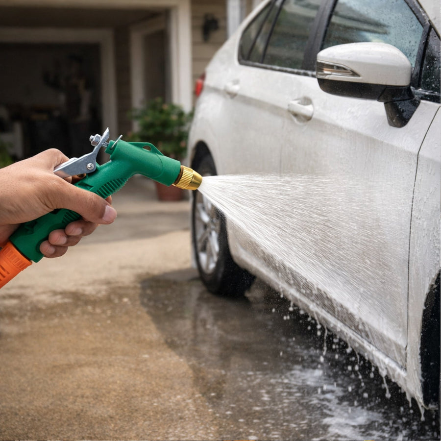 Water Spray Gun – Durable Lever Nozzle for Garden & Car | Grow Garden Tools