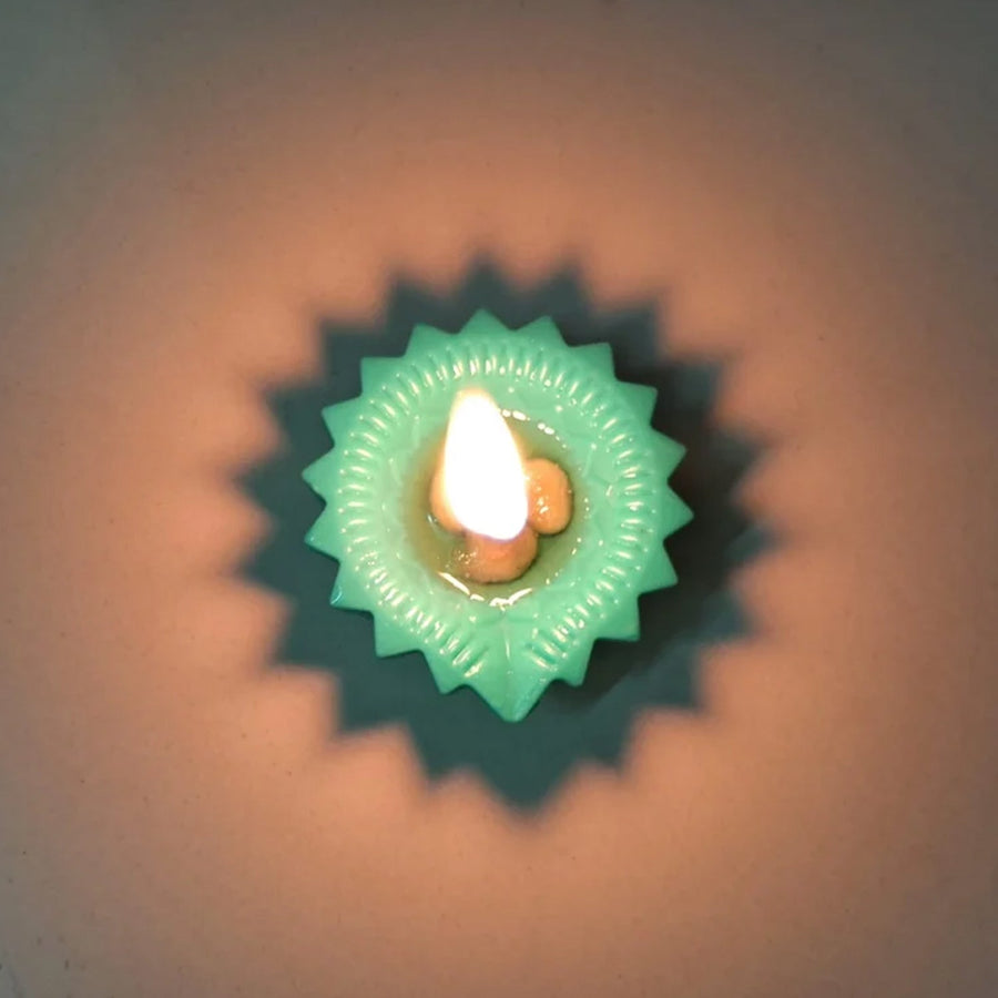 Colourful Silicone Diya – Festive Diwali Decor | Giftoiza