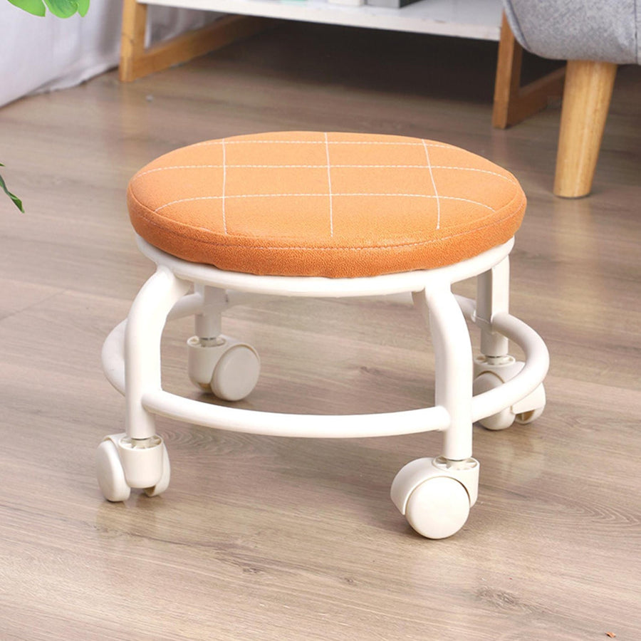 Low Height Rolling Stool – Multifunctional Plastic Seat | Storenzo