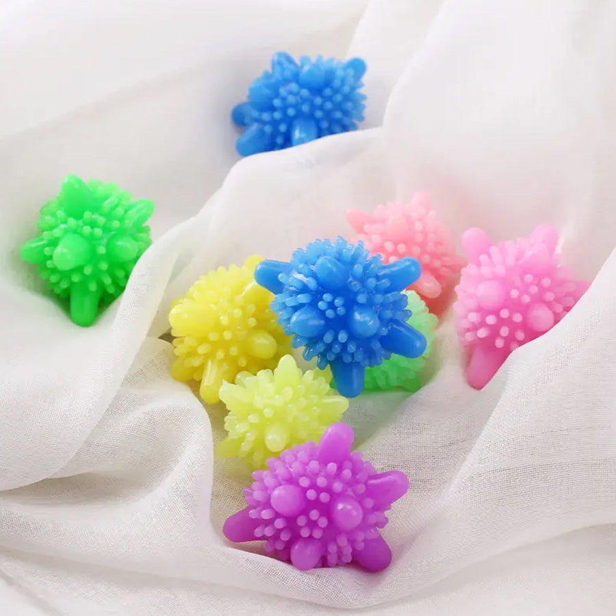 Laundry Dryer Balls – 10-Piece Multi-Color Softener | storenzo