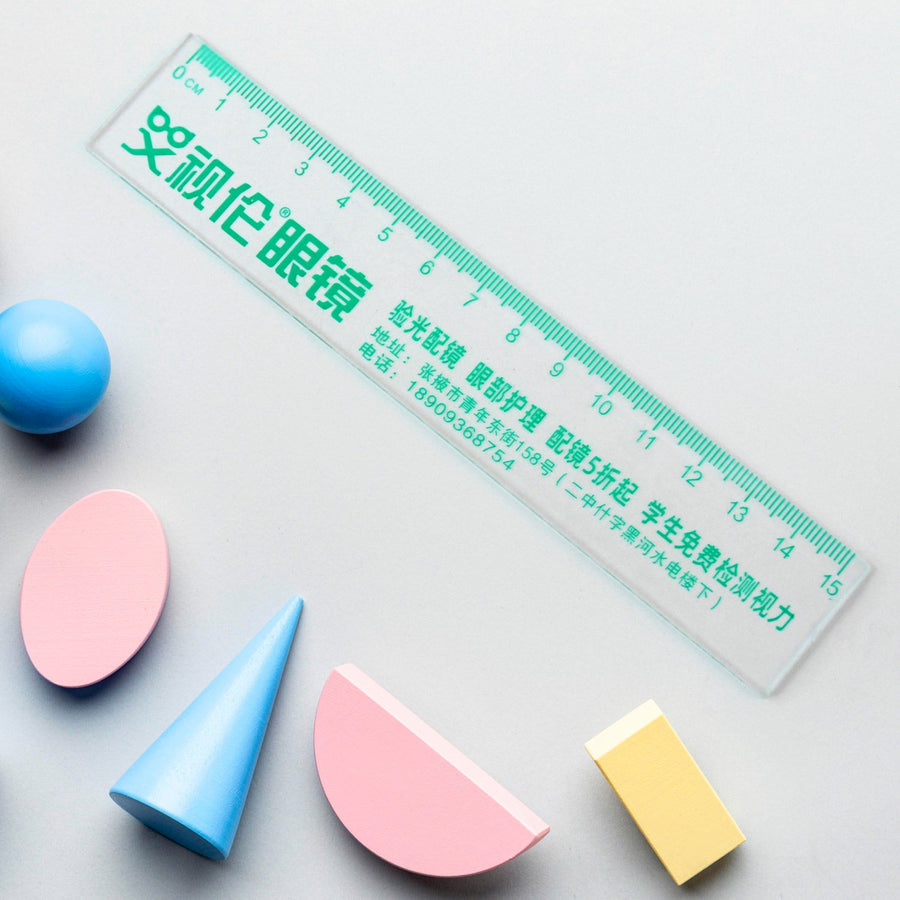 Transparent 15cm Plastic Scale – Durable and Lightweight Ruler