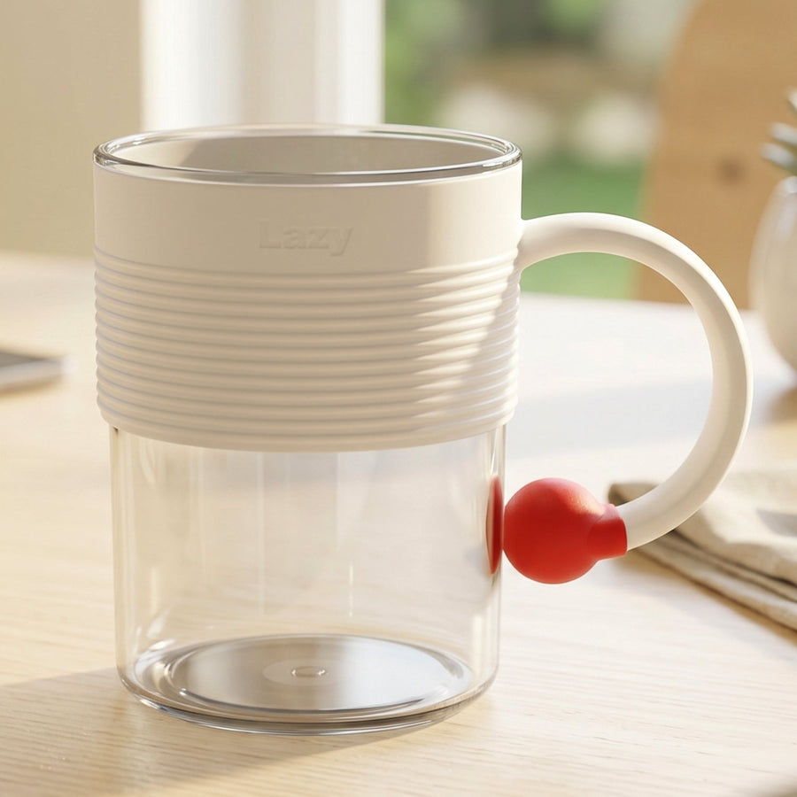 Plastic Coffee Mug Ð Unbreakable with Ring Handle & Anti-Slip Grip