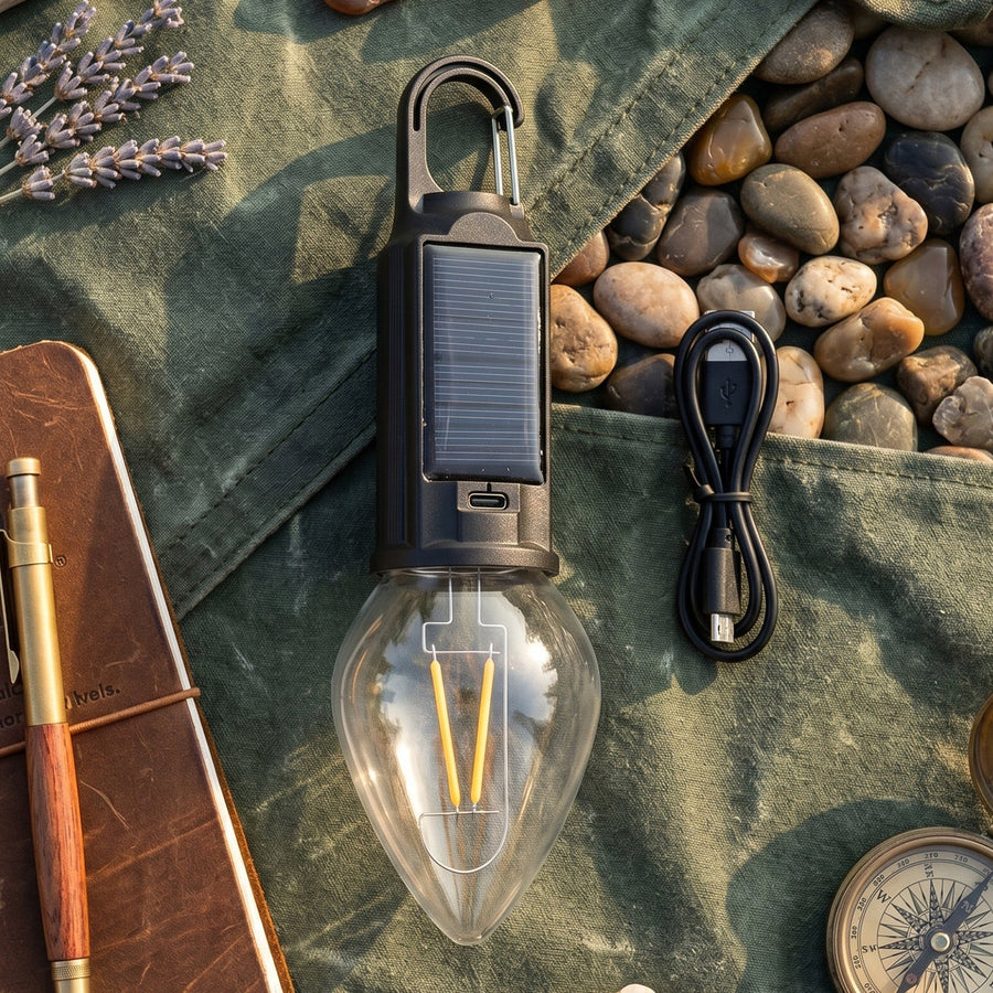Camping Lantern Ð Eco-Friendly, Dual Charging with Warm LED