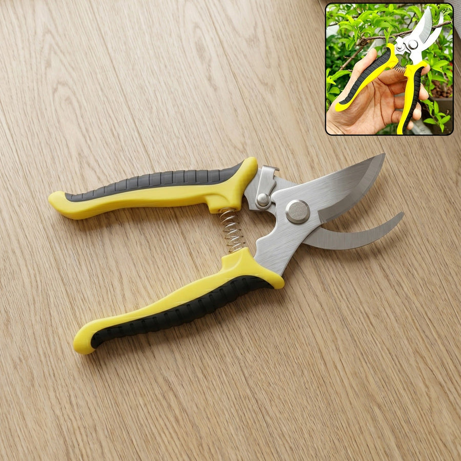 Heavy Duty Garden Pruning Shears Ð Sharp Stainless Steel Blades for Precise Cutting