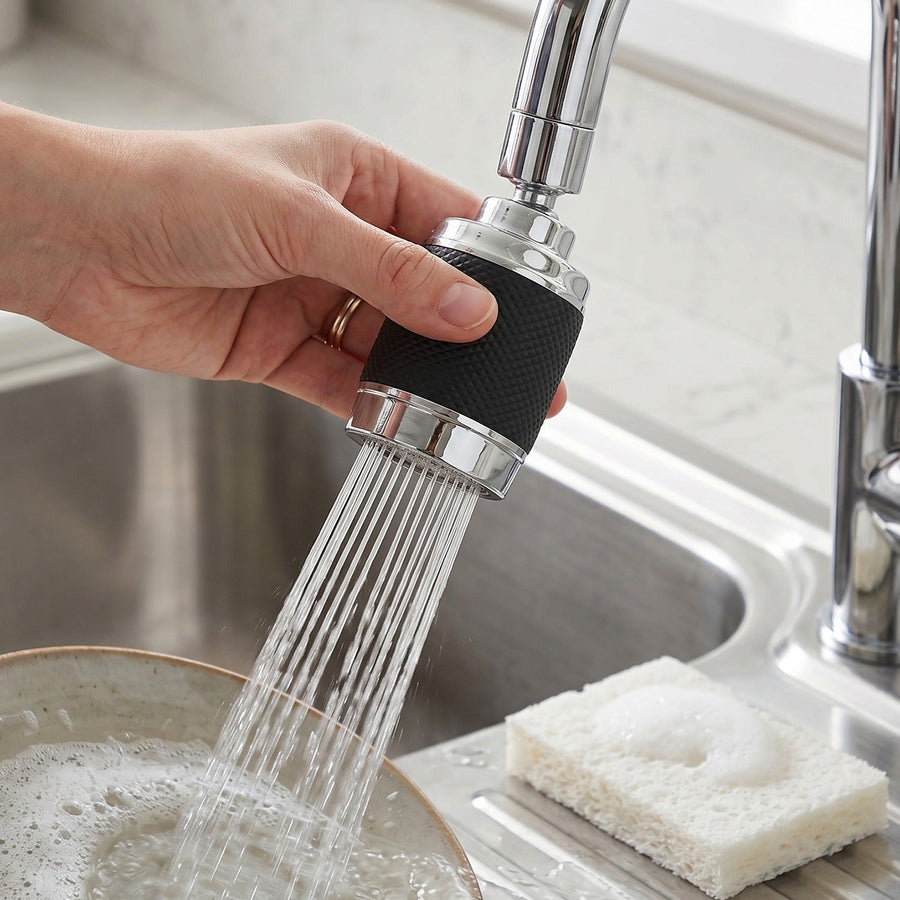Kitchen Faucet Sprayer Ð 360¡ Rotatable & Water-Saving Nozzle