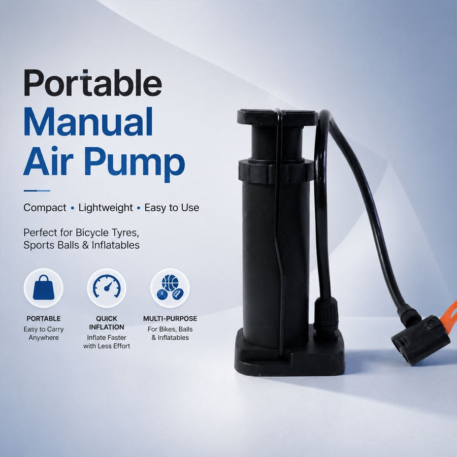 Mini Foot Pedal Air Pump Ð Portable High-Pressure Inflator for Bikes & Balls