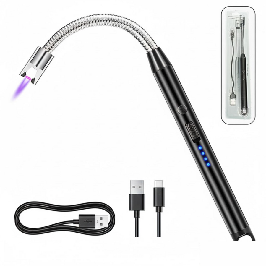 USB Rechargeable Electric Arc Lighter – Flexible, Windproof | FirePot