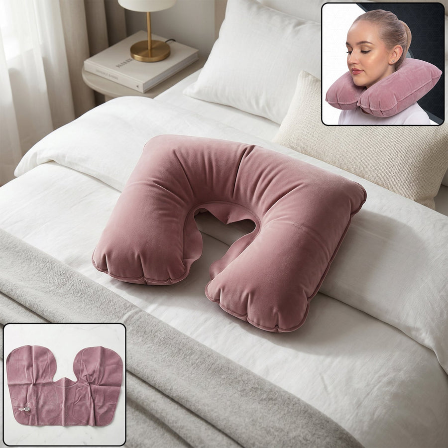 U-Shaped Travel Neck Pillow Ð Ergonomic Soft Foam Support for Comfort