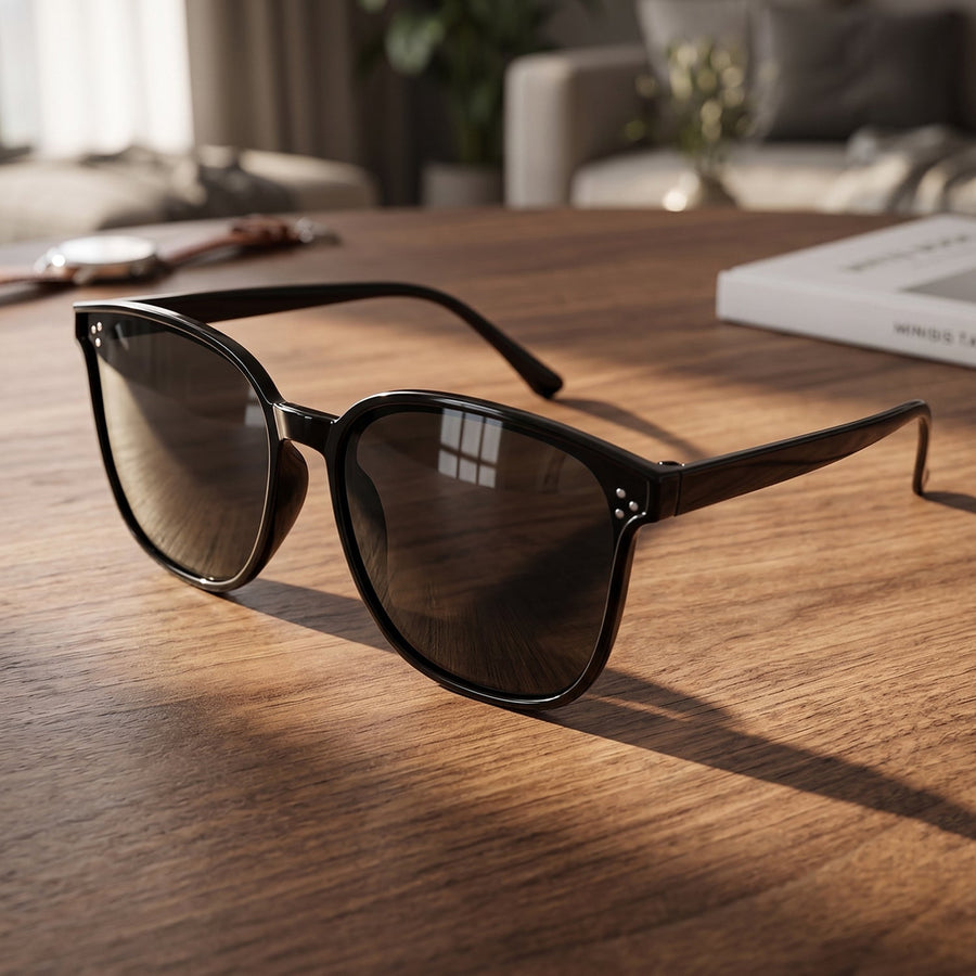 UV Protection Sunglasses Ð Classic Black Frame for Men & Women