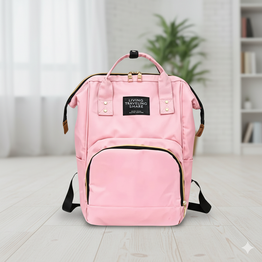 Diaper Bag Backpack – Large Capacity, Multipurpose | Tots Basics