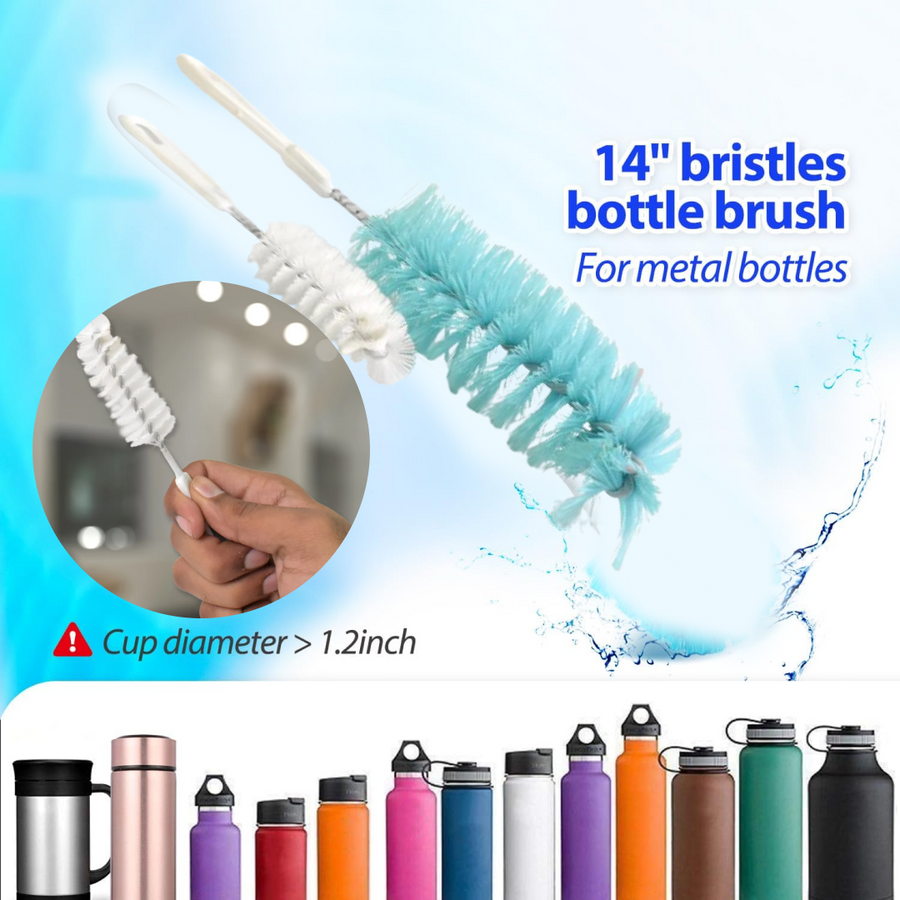 Bottle Cleaning Brush – Long Handle for Jars & Bottles | Pro Clean
