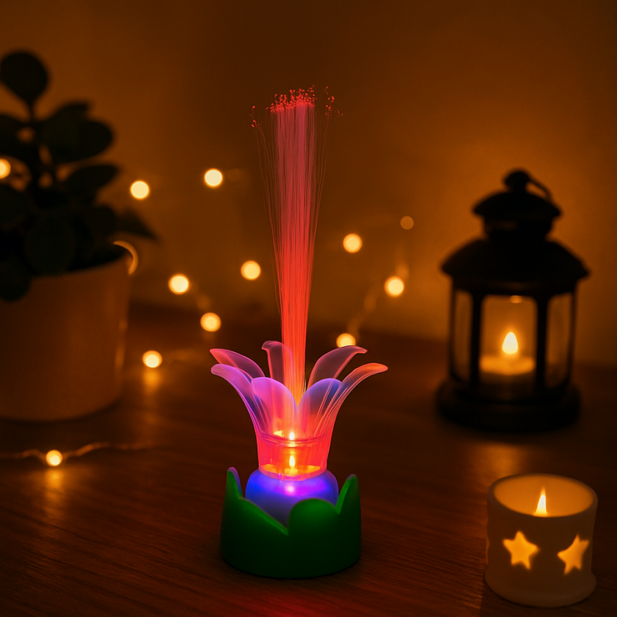 LED Candlelight – Vibrant Multicolor Decorative Light | Indo Glow