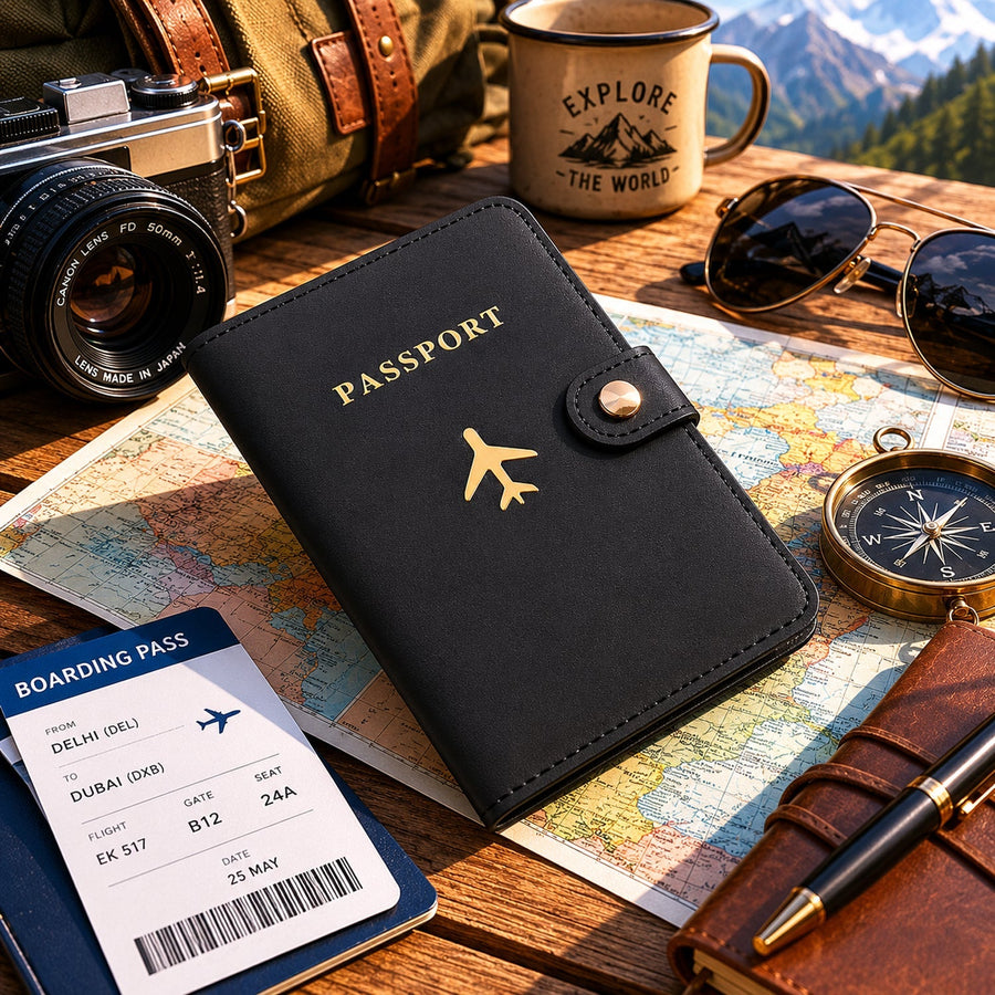 Travel Passport Holder Ð Stylish, Compact & Organized
