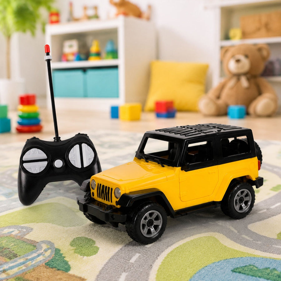 Remote Control 4x4 Off Road Jeep Toy Car Ð Rugged & Easy to Control