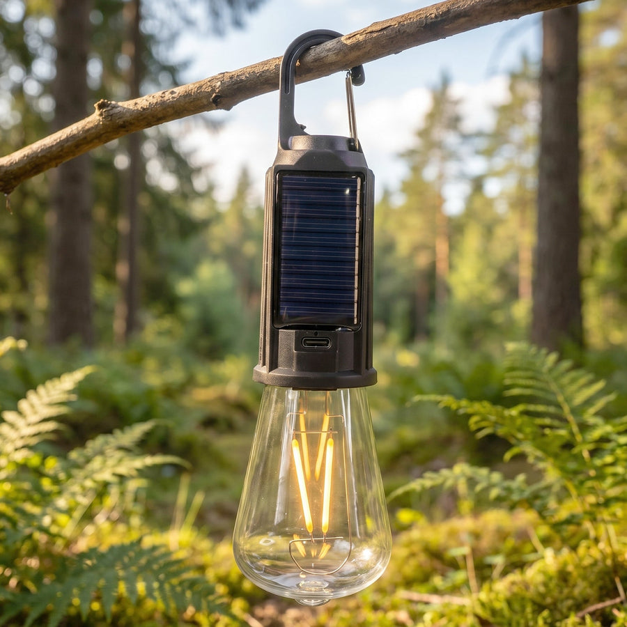 Solar Rechargeable Camping Lamp Ð Eco-Friendly & Portable Lighting