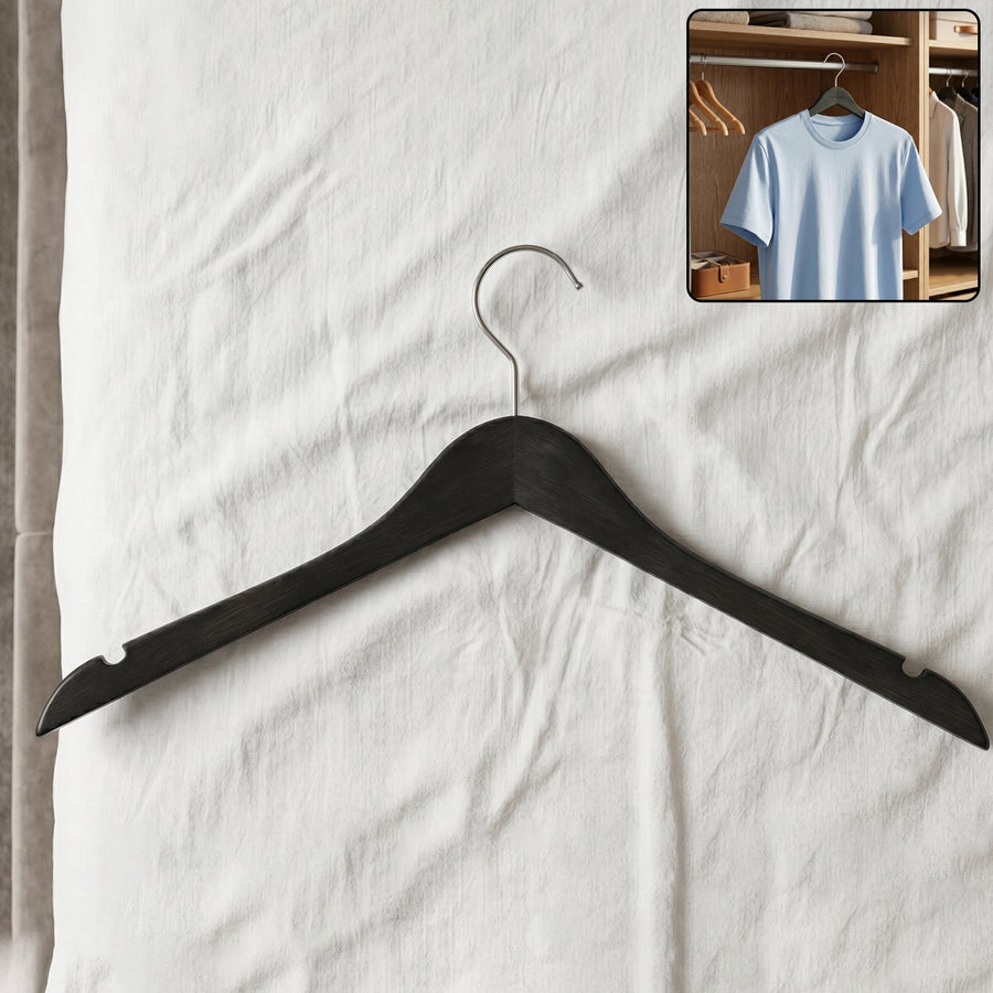 Premium Cloth Hanger Ð Durable Non-Slip with Metal Hook for Wardrobe
