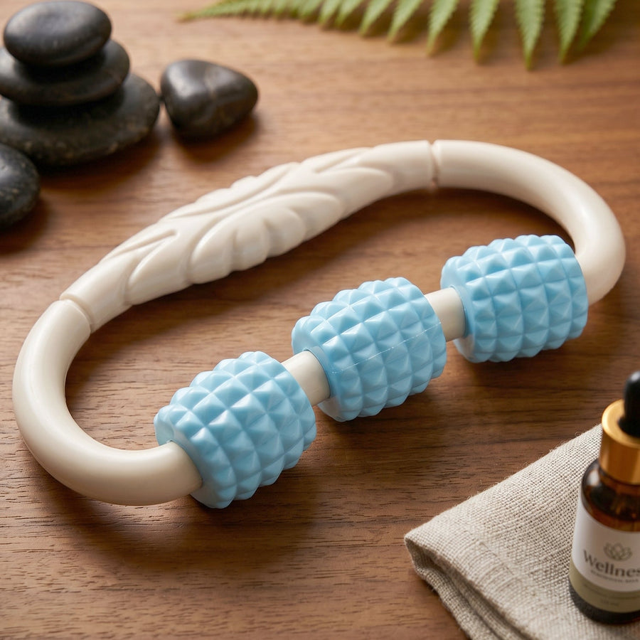 Muscle Relief Roller Ð Handheld Body Massager for Relaxation and Recovery