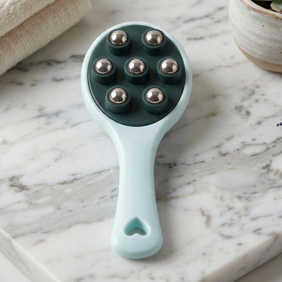 Handheld Body Massager Ð 7 Steel Balls for Muscle Relief