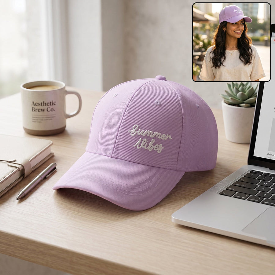 Summer Vibes Embroidered Baseball Cap Ð Stylish Sun Protection