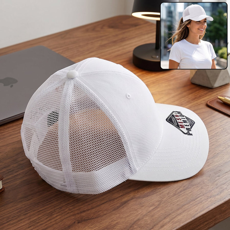 Breathable Mesh Trucker Cap Ð Unisex Fashion for Outdoors & Casuals