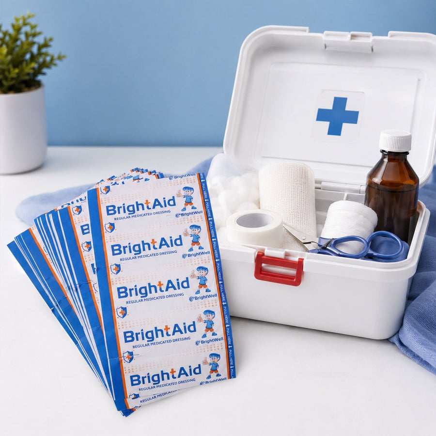 Medicated Adhesive Bandages Ð Soft, Breathable & Skin-Friendly