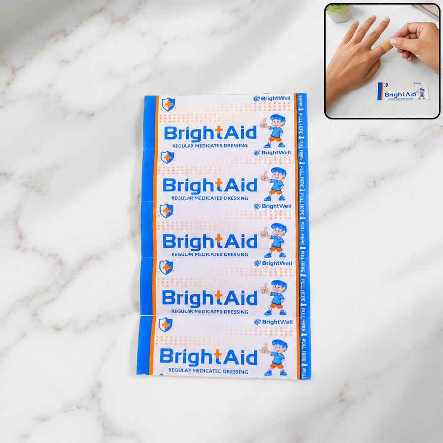 Adhesive Bandages Ð Medicated Sterile Sheets for Minor Wounds
