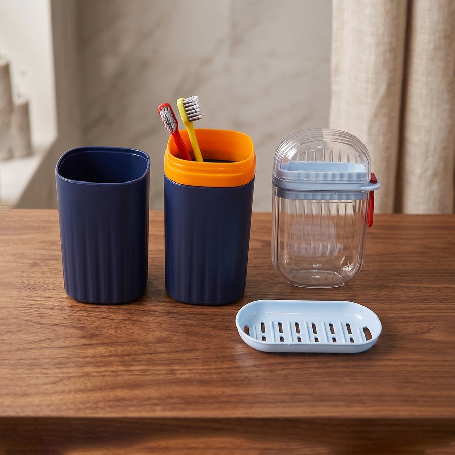 Bathroom Accessories Combo Set Ð Stylish & Travel-Friendly Organisation