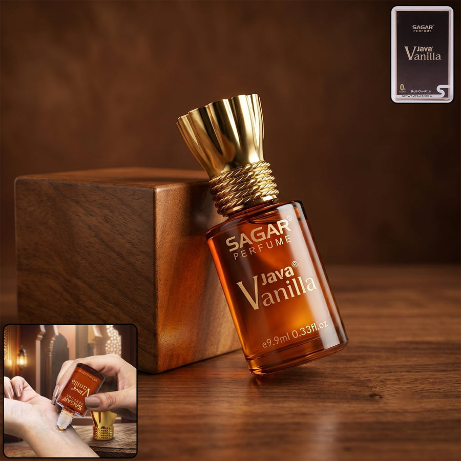 Unisex Vanilla Perfume Oil Ð Long Lasting Alcohol-Free Fragrance