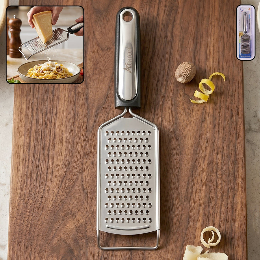 Stainless Steel Cheese Grater Ð Compact & Easy to Store for Kitchen Use