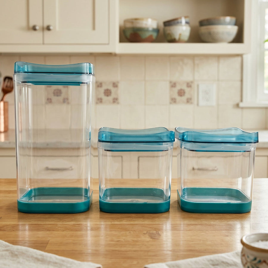 Airtight Food Storage Containers Ð Space-Saving & Leak-Proof Design