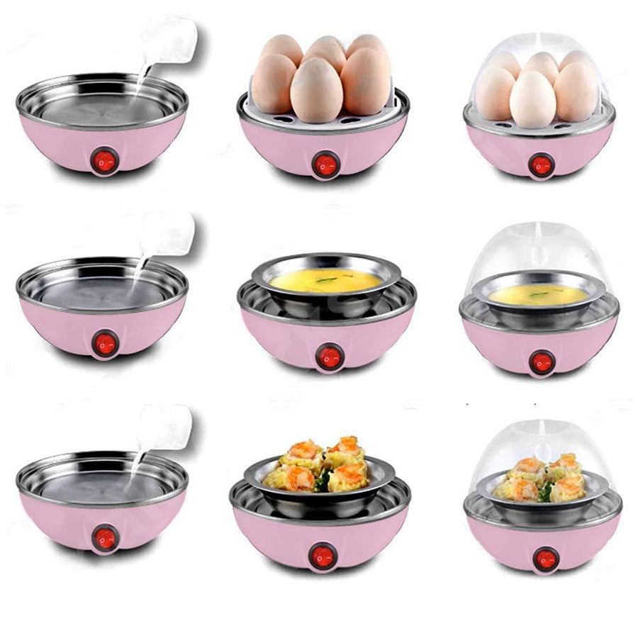 Electric Egg Boiler – 1-Layer Auto Shut-Off Poacher | Indo Glow