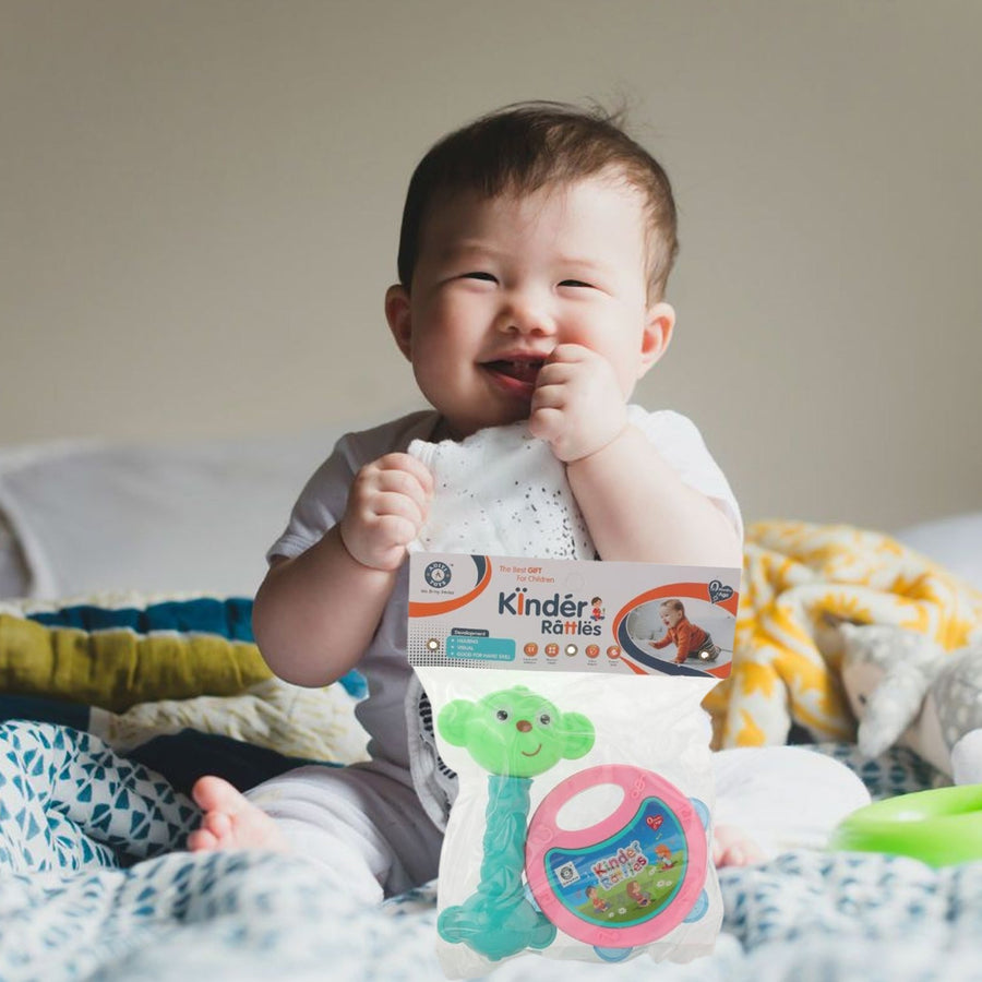 AT40 2Pc Rattles Baby Toy game for kids and babies for playing and enjoying purposes