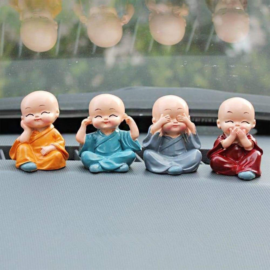 Baby Buddha Showpiece Set – Peaceful Home & Office Decor | Styleva