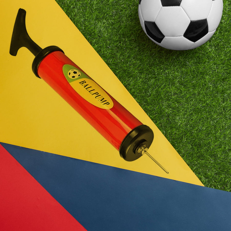 Sports Ball Pump 24CM – Portable Hand Pump for Inflatables | FitFuzion