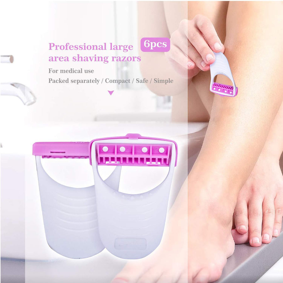 Disposable Body Razors for Women – Smooth Skin Pack of 6