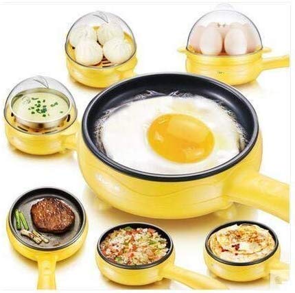 Electric Egg Boiler Frying Pan – 2-in-1 Non-Stick Cooker | Siplix