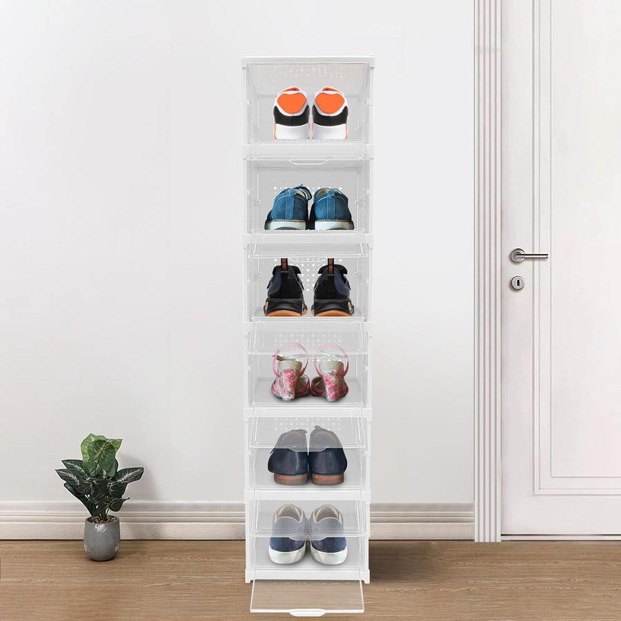 Stackable Storage Cart – 6-Layer Foldable Organizer | Organivo