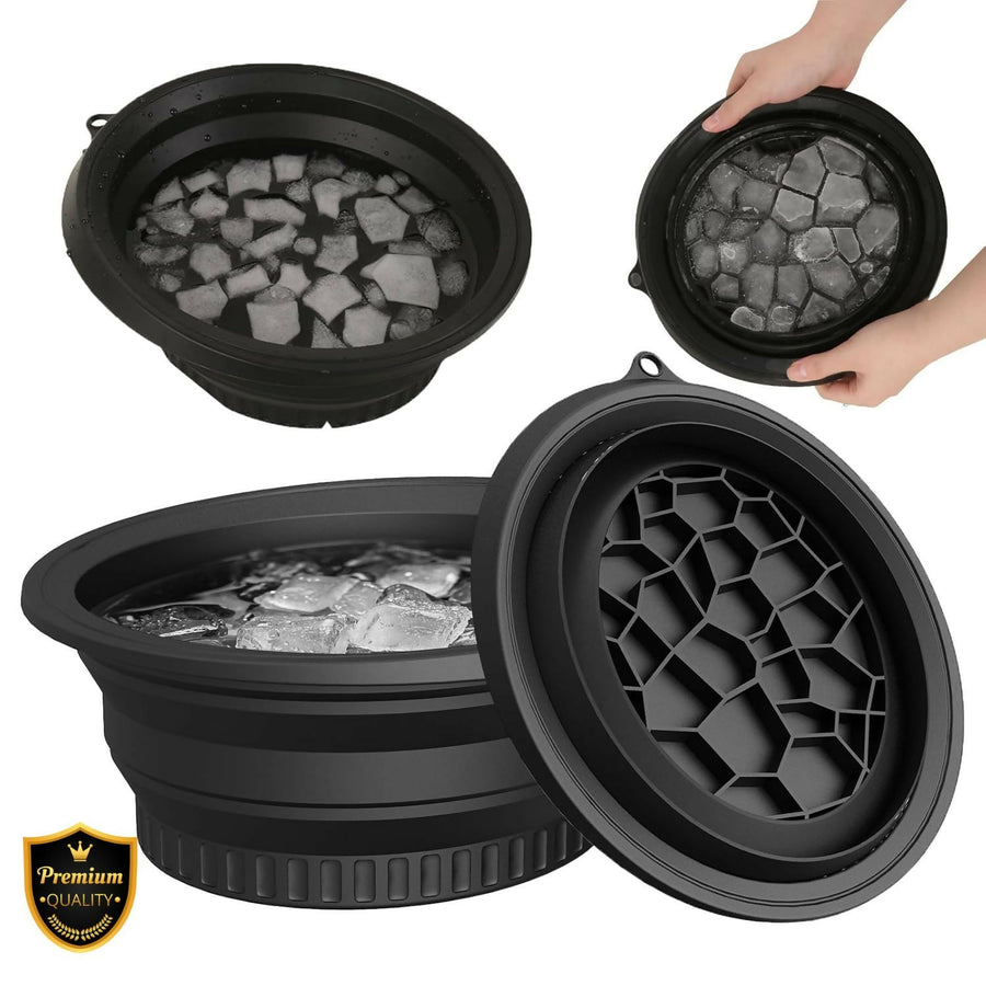 Foldable Ice Face Bowl Ð Instant Glow & Cooling Facial Therapy