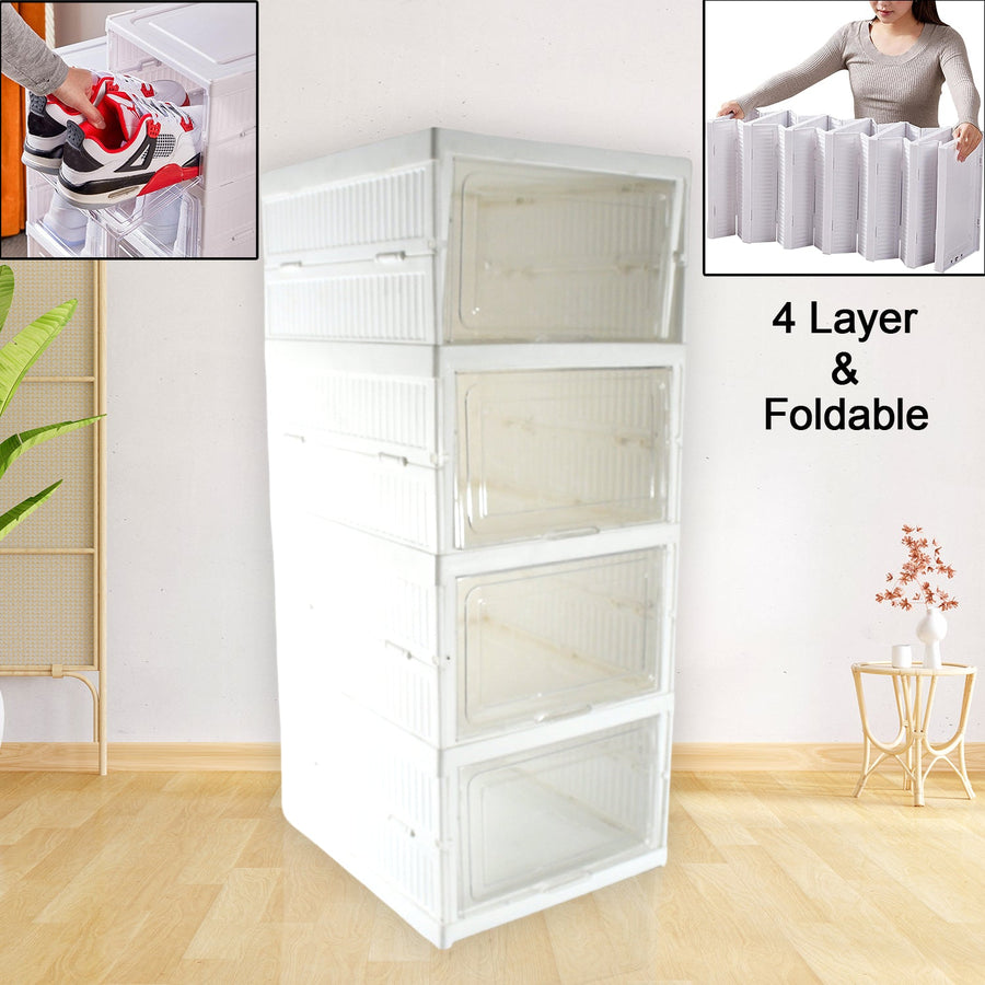 Stackable Storage Rack – Multifunctional Foldable Utility | Organivo