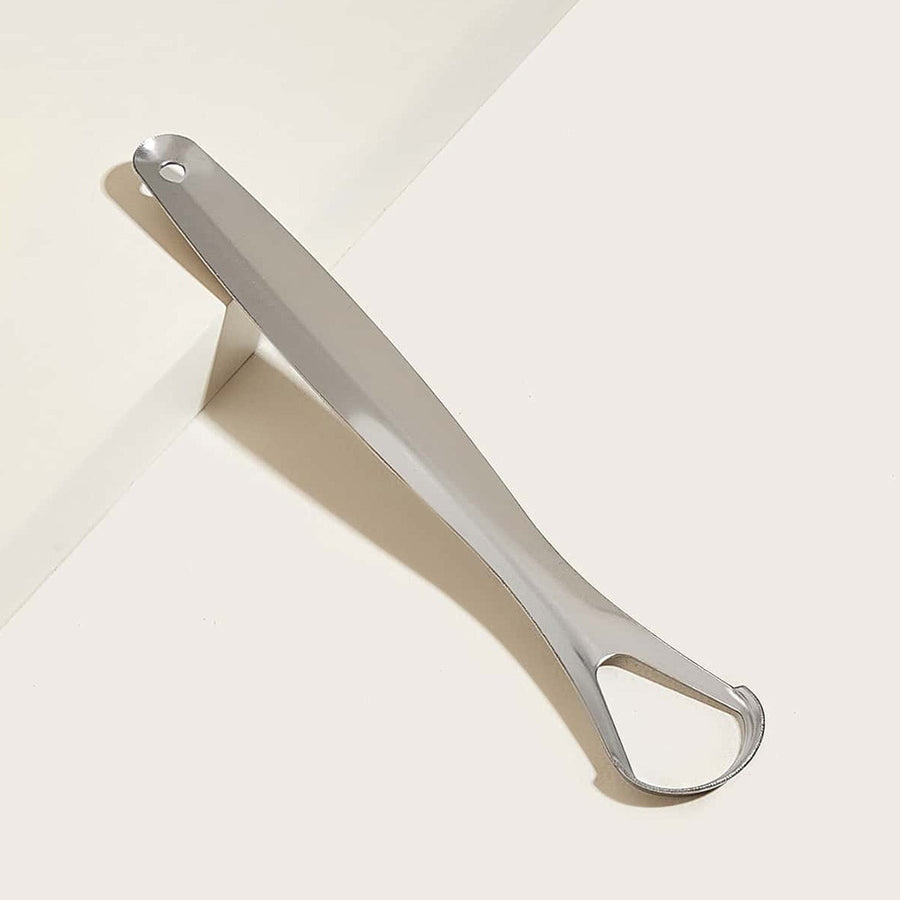 Stainless Steel Tongue Scraper – Oral Hygiene Tool with Case | MintGuard