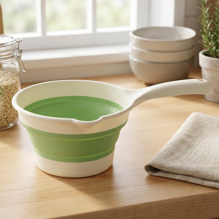 Foldable Water Dipper Ð Space-Saving, Easy Pouring & Versatile