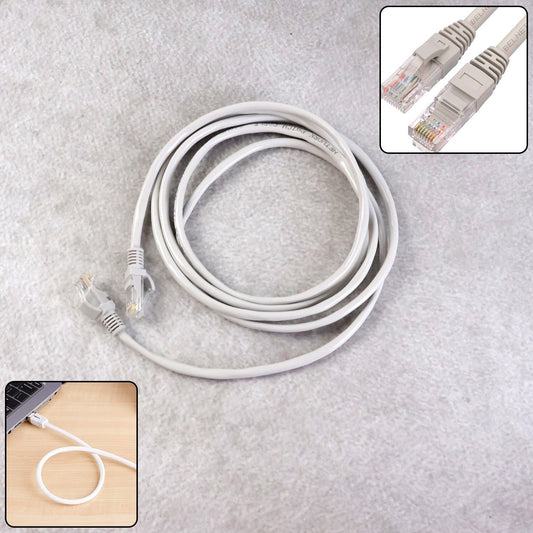 High-speed LAN Ethernet cable with RJ45 connector for reliable networking