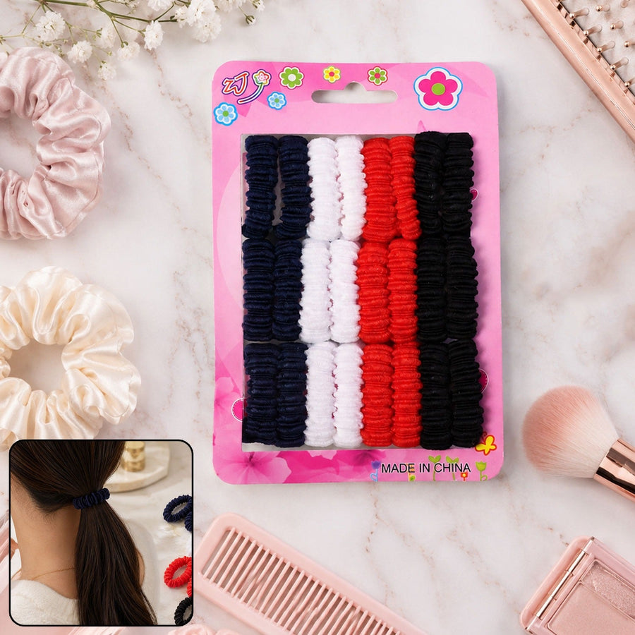 Elastic Hairband Set Ð Gentle Grip & Vibrant Colors for All-Day Hold