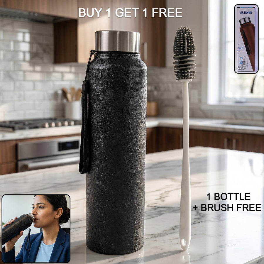 Stainless Steel Water Bottle Ð Leak-Proof & Thermally Insulated for Daily Use