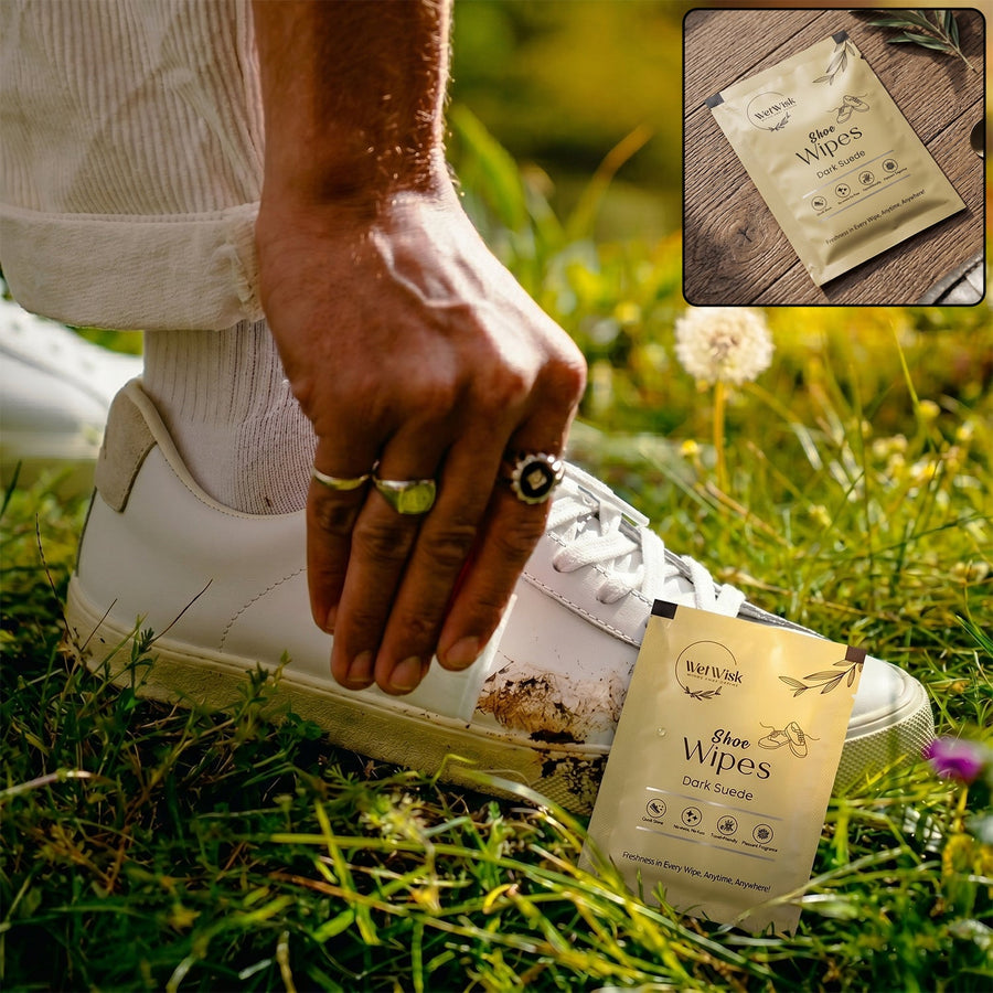 Shoe Cleaning Wet Wipes Ð Fast Scrubbing & Travel-Friendly