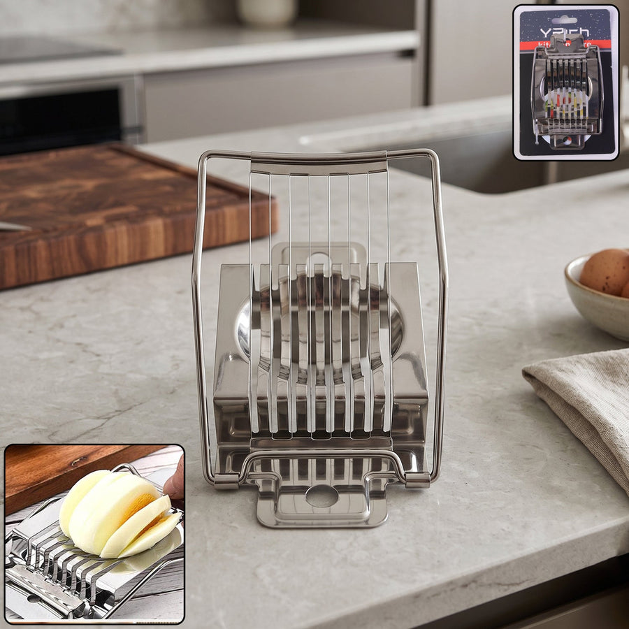 Stainless Steel Egg Slicer Ð Neat, Even Slices Every Time