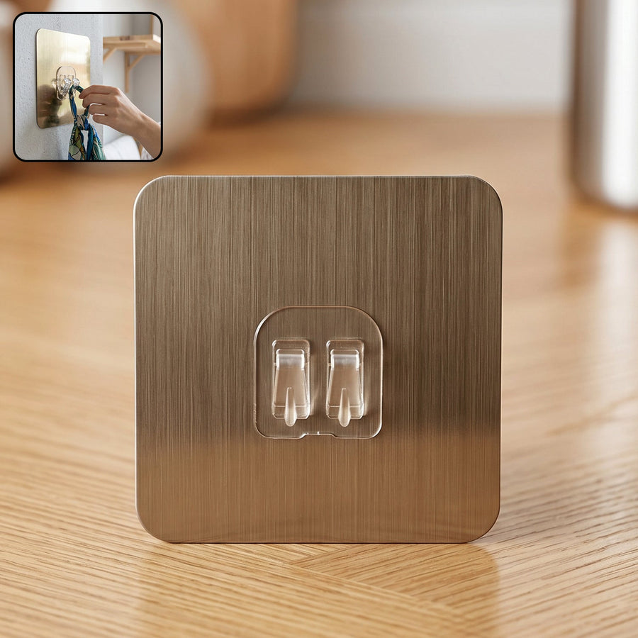 Self-Adhesive Wall Hook Ð Damage-Free & Strong Holding Power