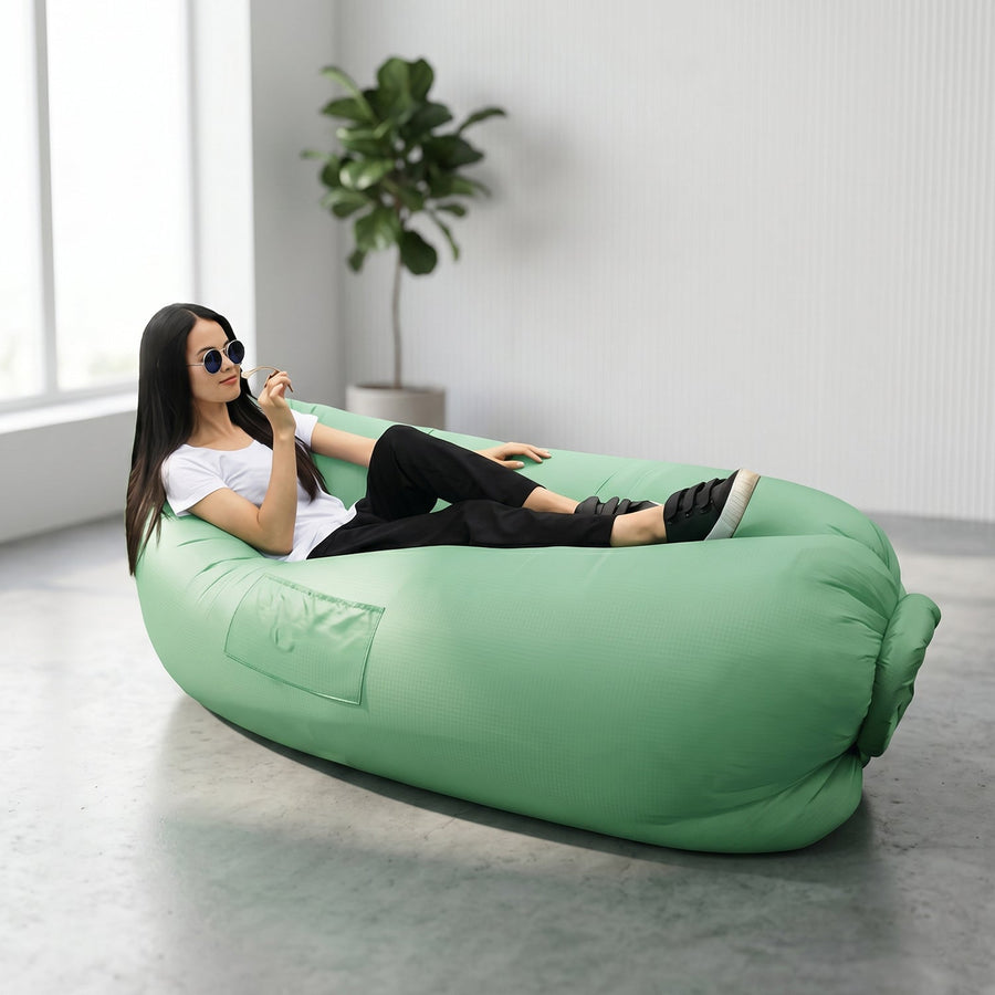 Inflatable Lounger Ð Portable & Comfortable for Indoor & Outdoors